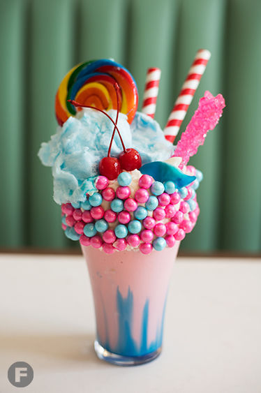 St. Louis Union Station Soda Fountain Freak Shake